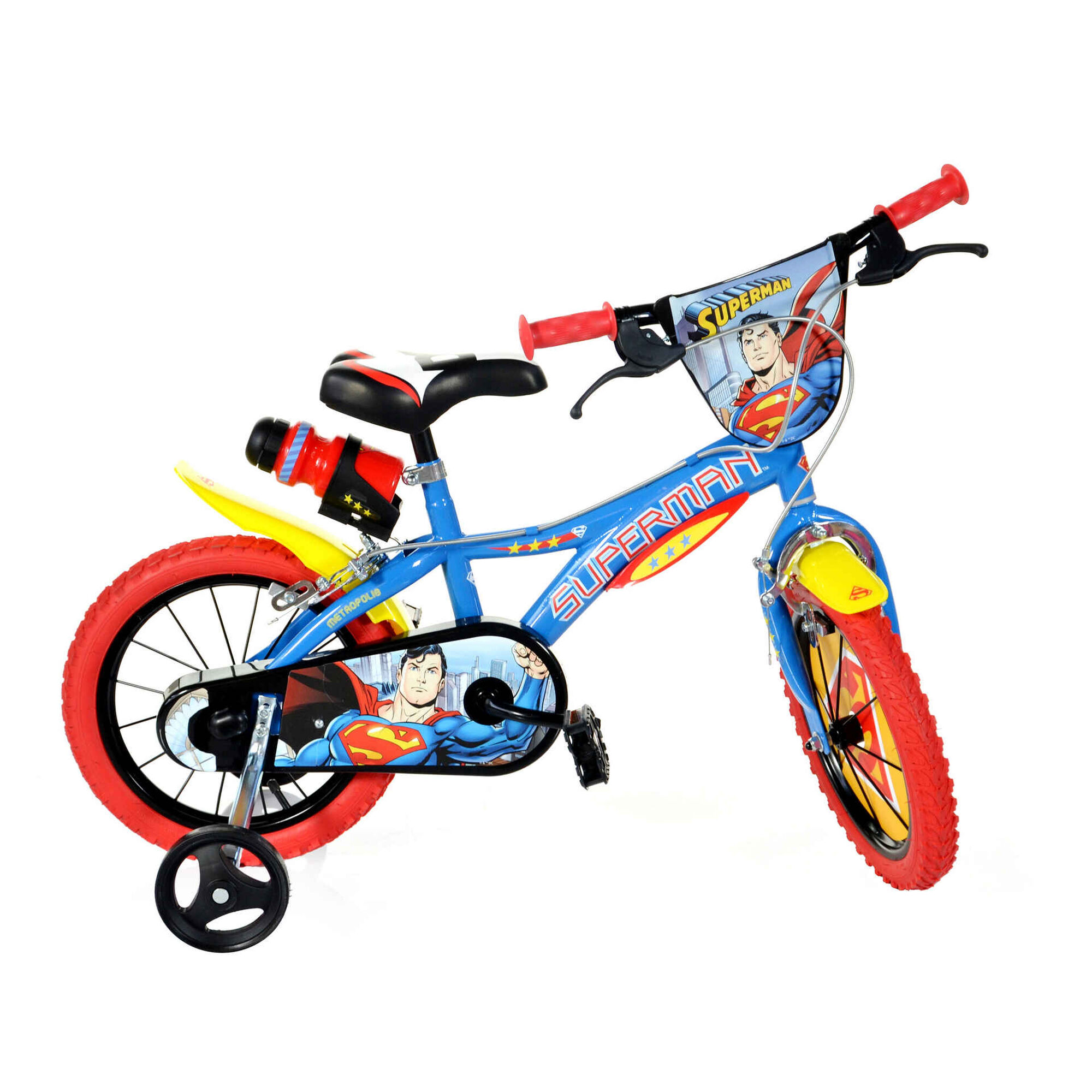 Bicicleta Criança Roda 14" 4-6 Anos Superman