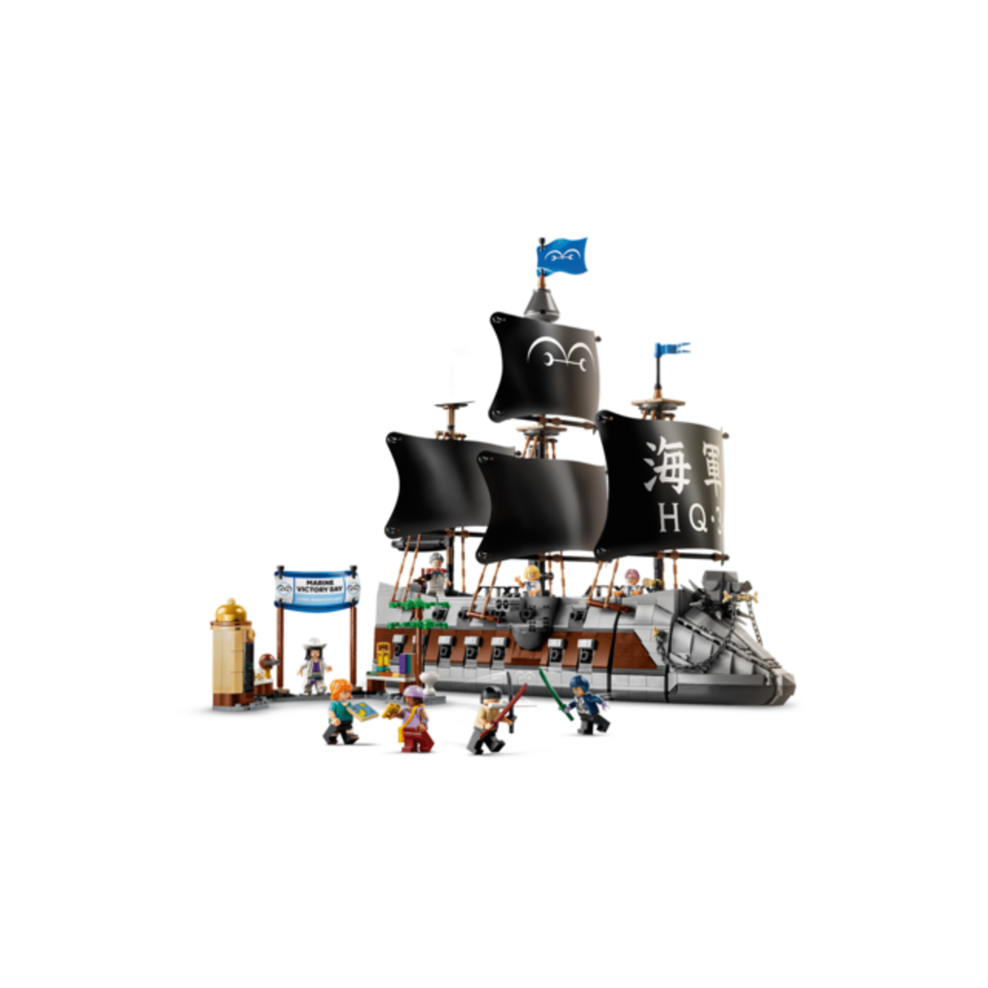 LEGO One Piece - Navio de Guerra da Marinha do Garp - 75646