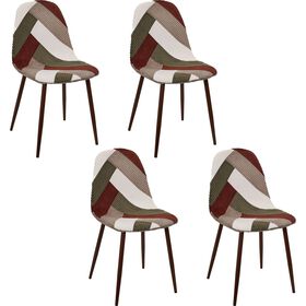 Conjunto de 4 Cadeiras Estofadas Scott