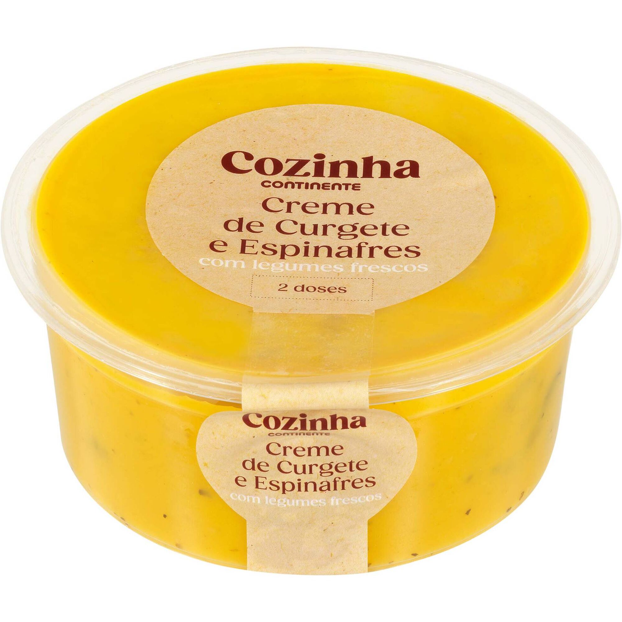 Creme de Curgete com Espinafres sem Batata