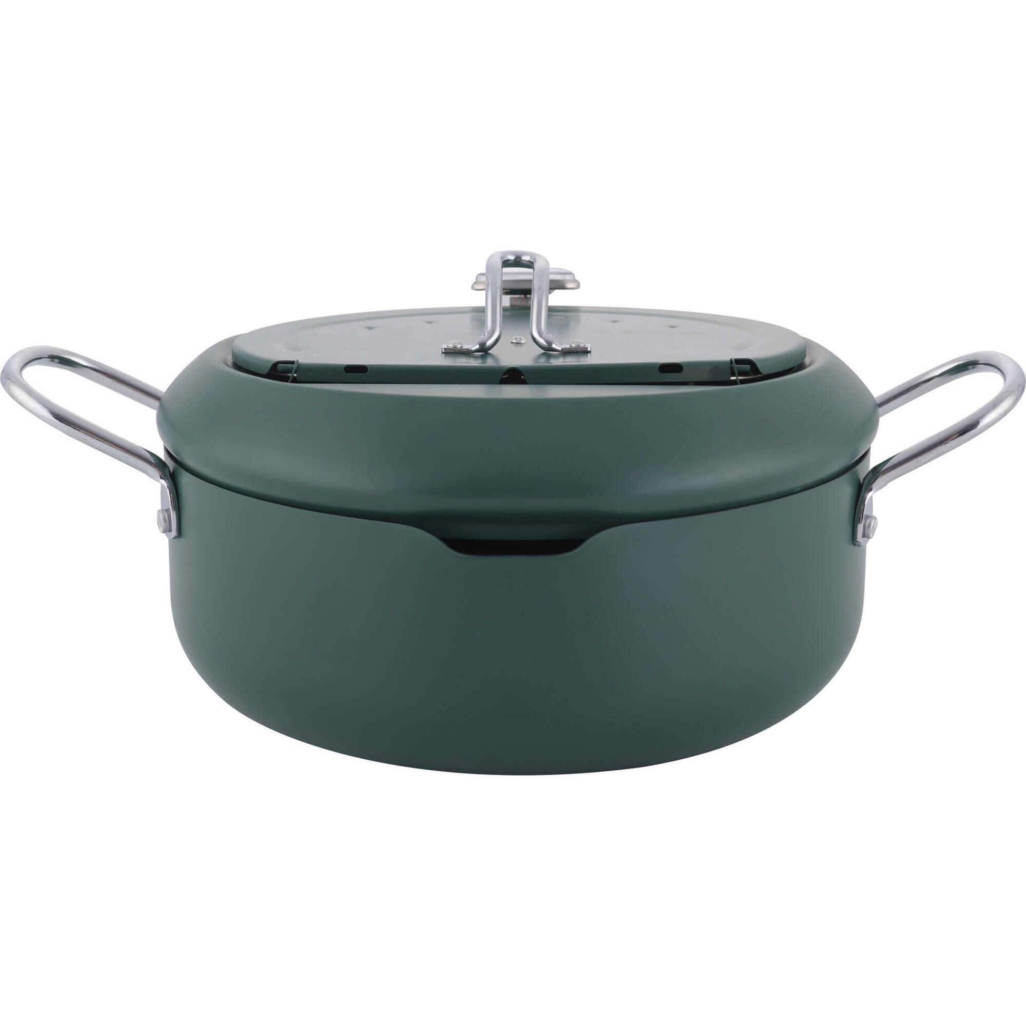 Fritadeira 24cm com Escorredor e Term&oacute;metro Kasa