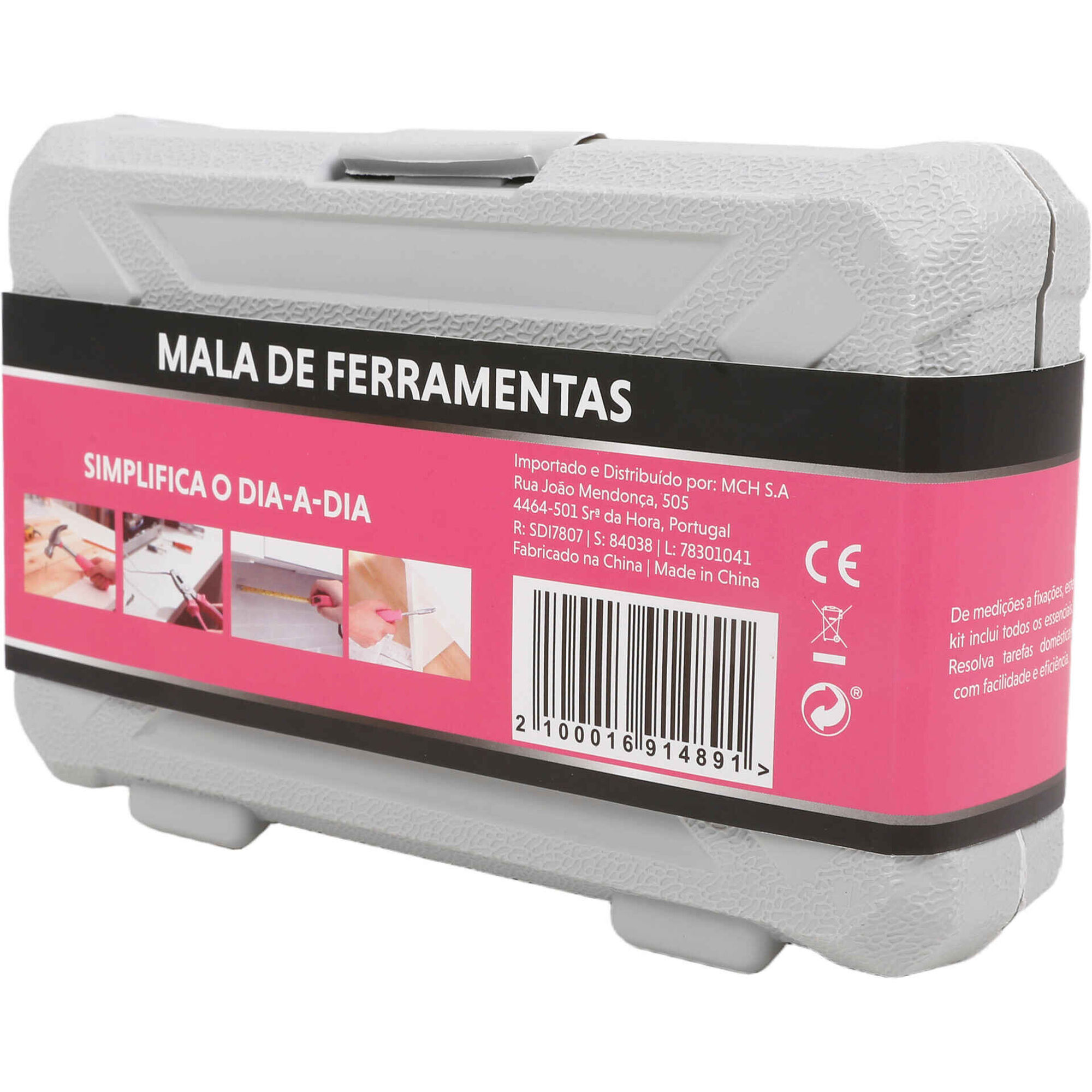 Conjunto de Ferramentas Cor de Rosa Echo