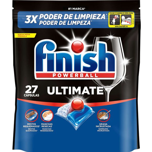 Detergente Máquina Loiça Pastilhas Ultra Regular Finish