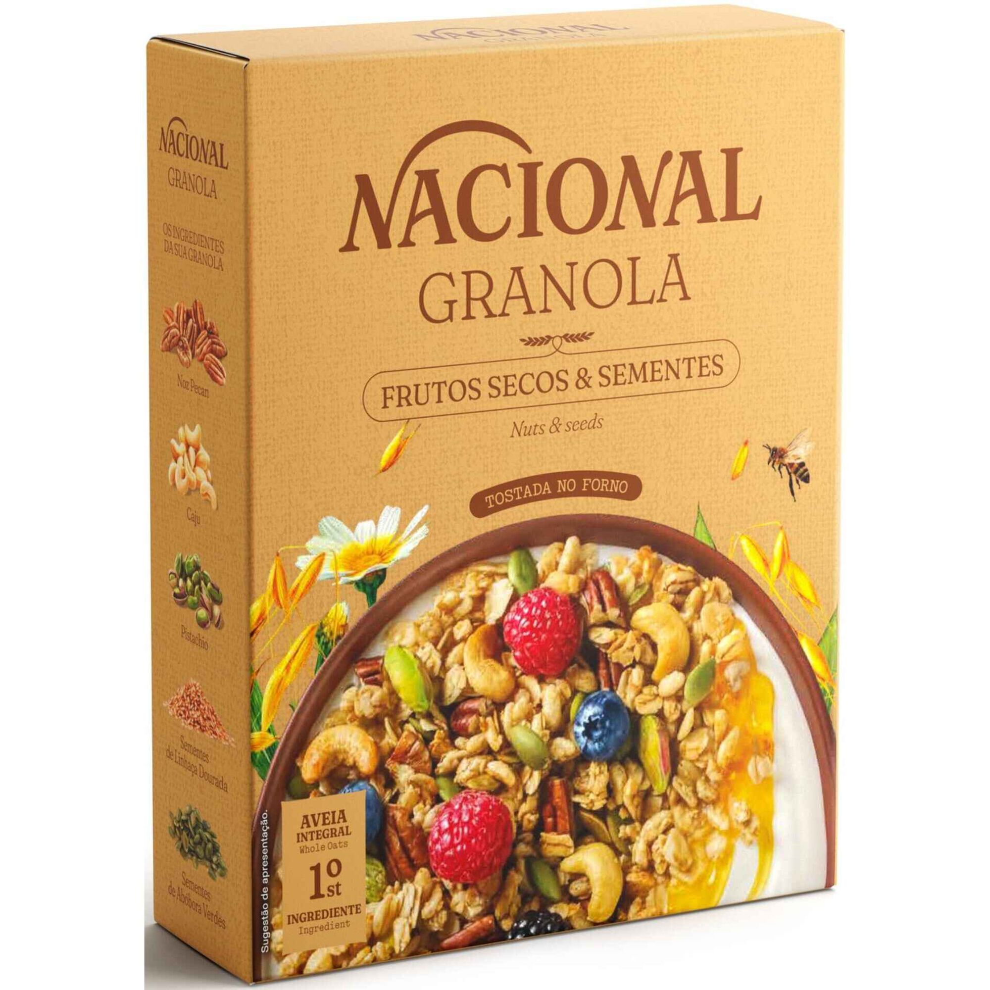 Granola Frutos Secos e Sementes Granola Frutos Secos e Sementes