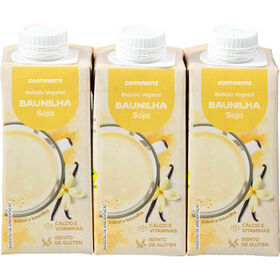 Bebida Vegetal de Soja Baunilha Continente