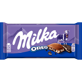 Tablete de Chocolate com Oreo Milka