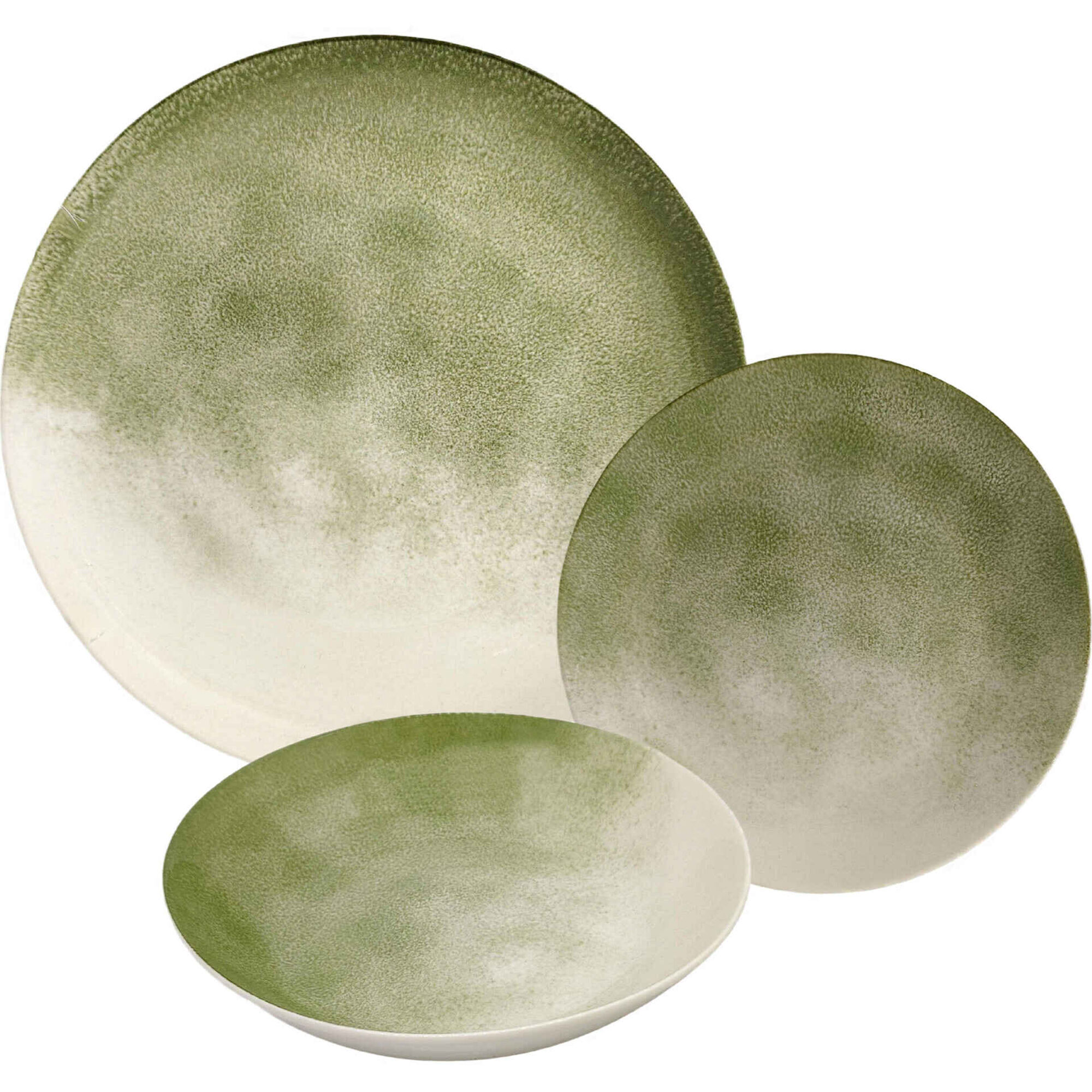 Servi&ccedil;o 4 Pessoas Degrad&ecirc; Verde Kasa