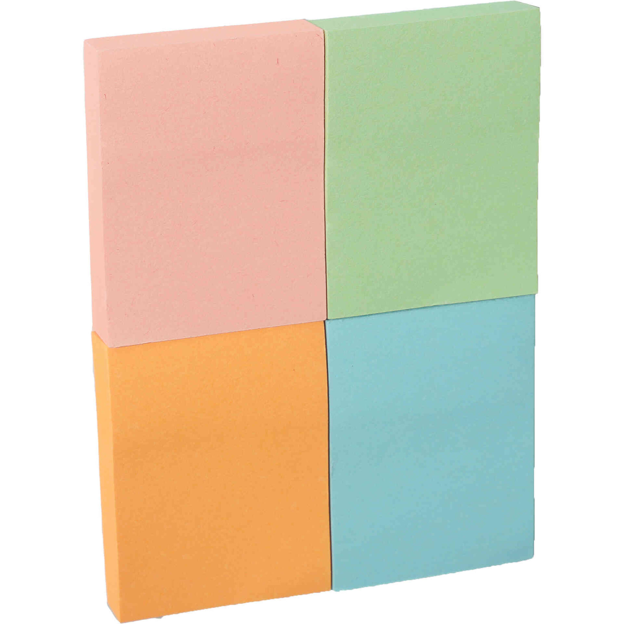 Bloco de Notas Aderentes 4x100 Folhas 50x38mm Note!