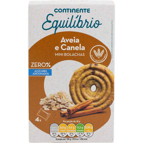 Bolachas Aveia e Canela