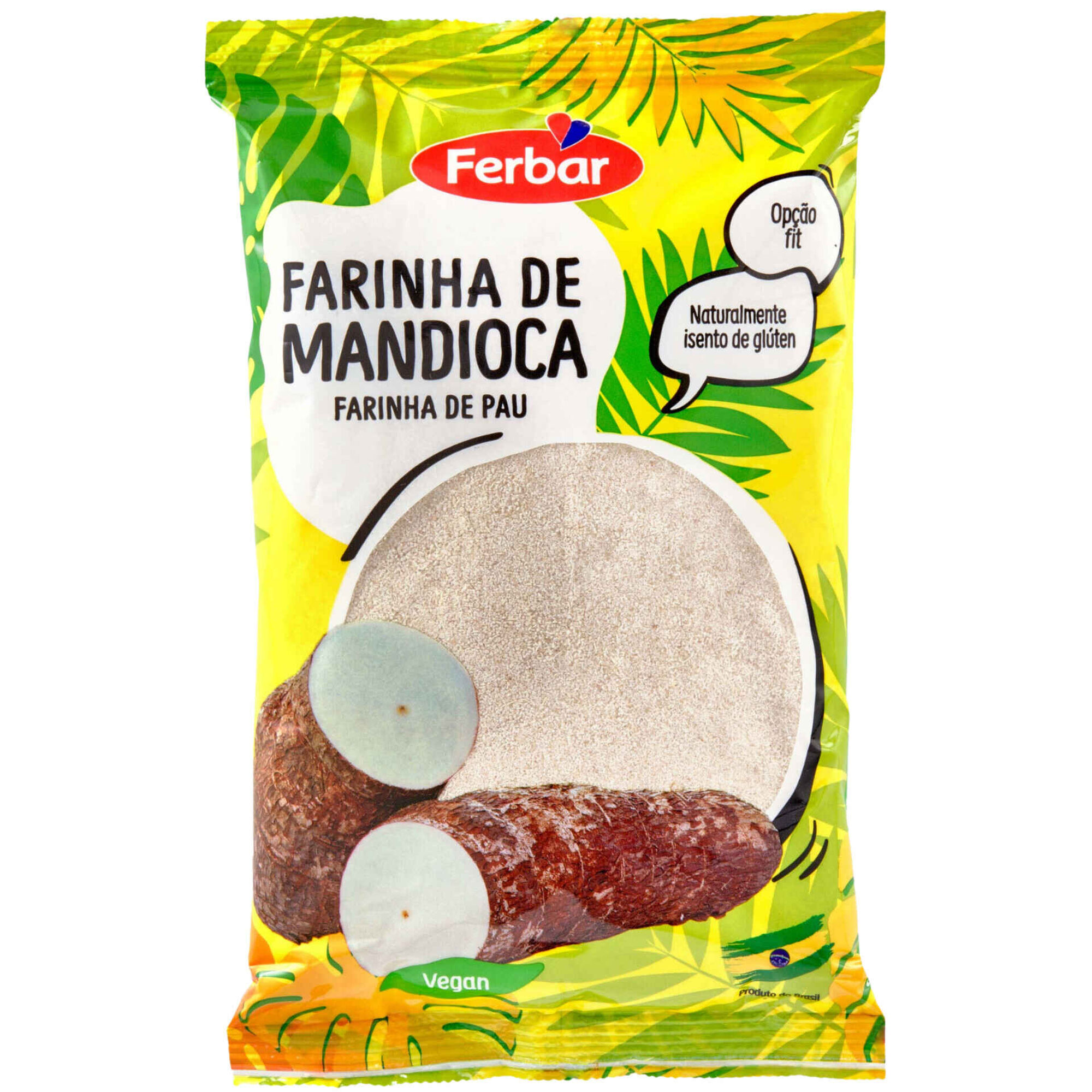 Farinha de Mandioca sem Gl&uacute;ten Ferbar