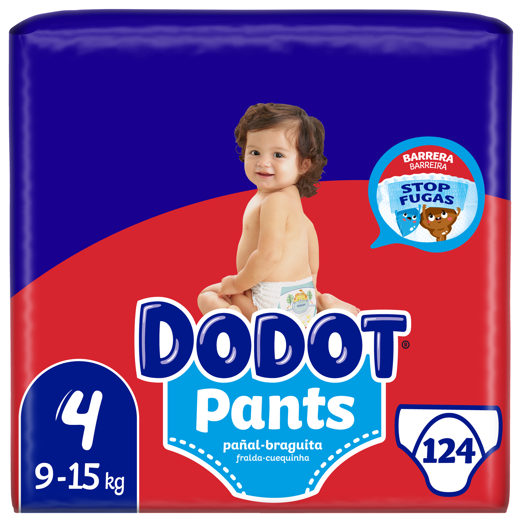Fraldas Cueca Pants 9-15kg T4