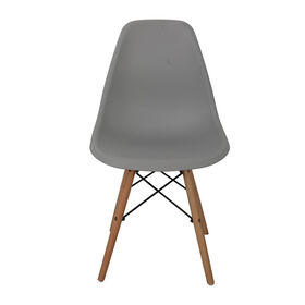 Cadeira Echair de Pernas com Tirantes Cinza Kasa