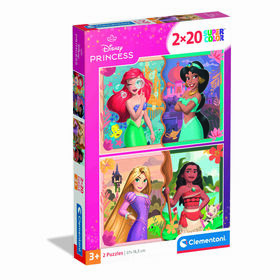 Puzzle Disney Princess 2X20 Peças