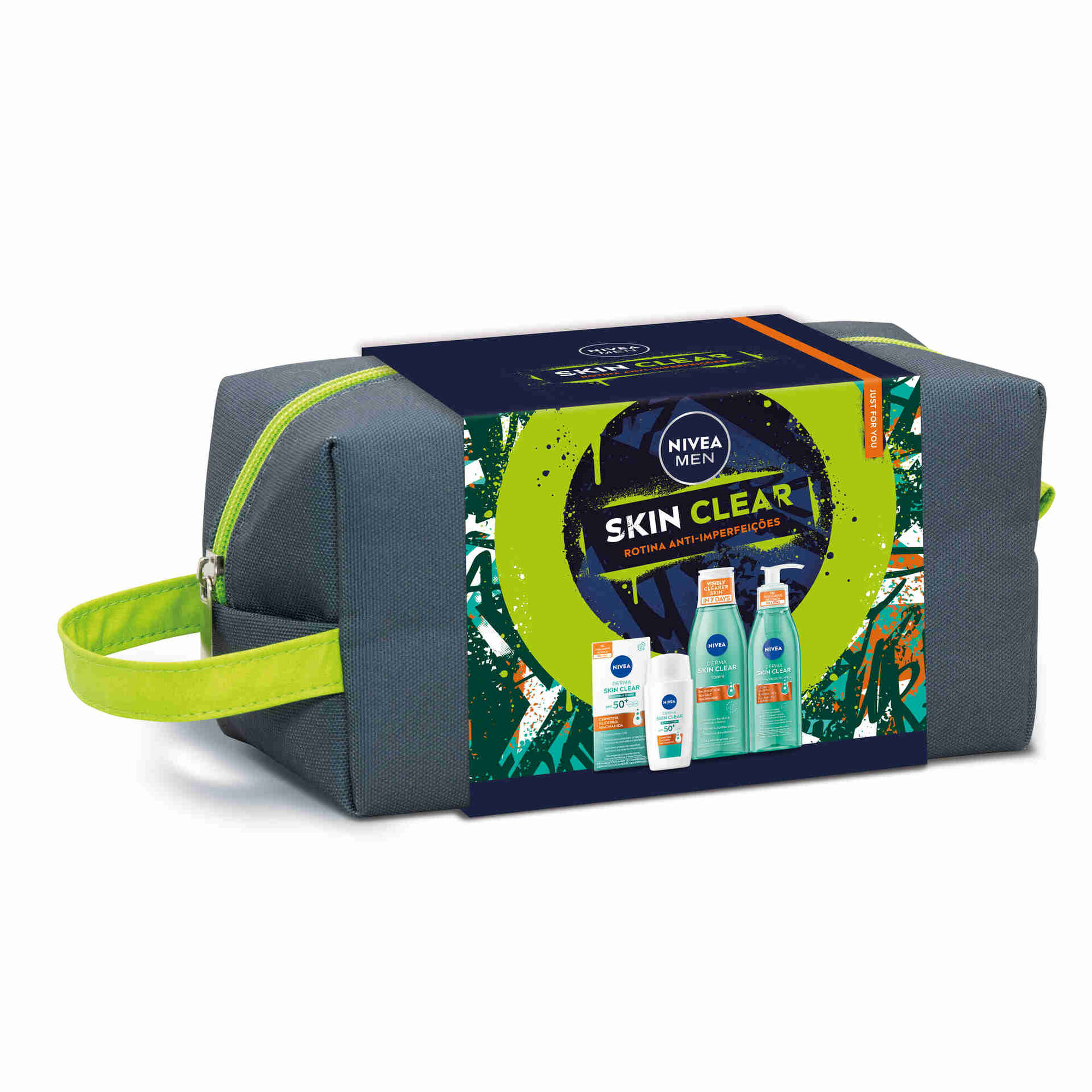 Coffret Men Cuidado Derma Skin Clear