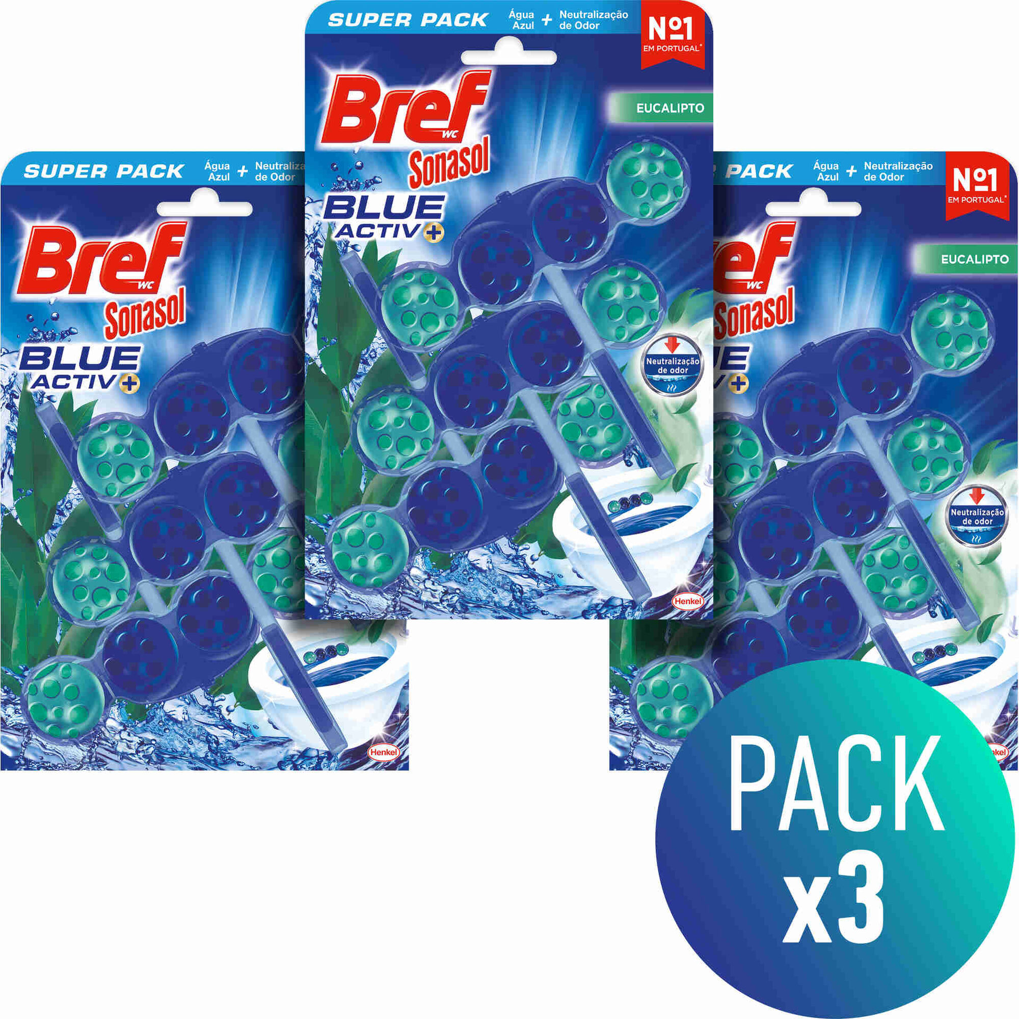 Bloco Sanitário Blue Active Eucalipto