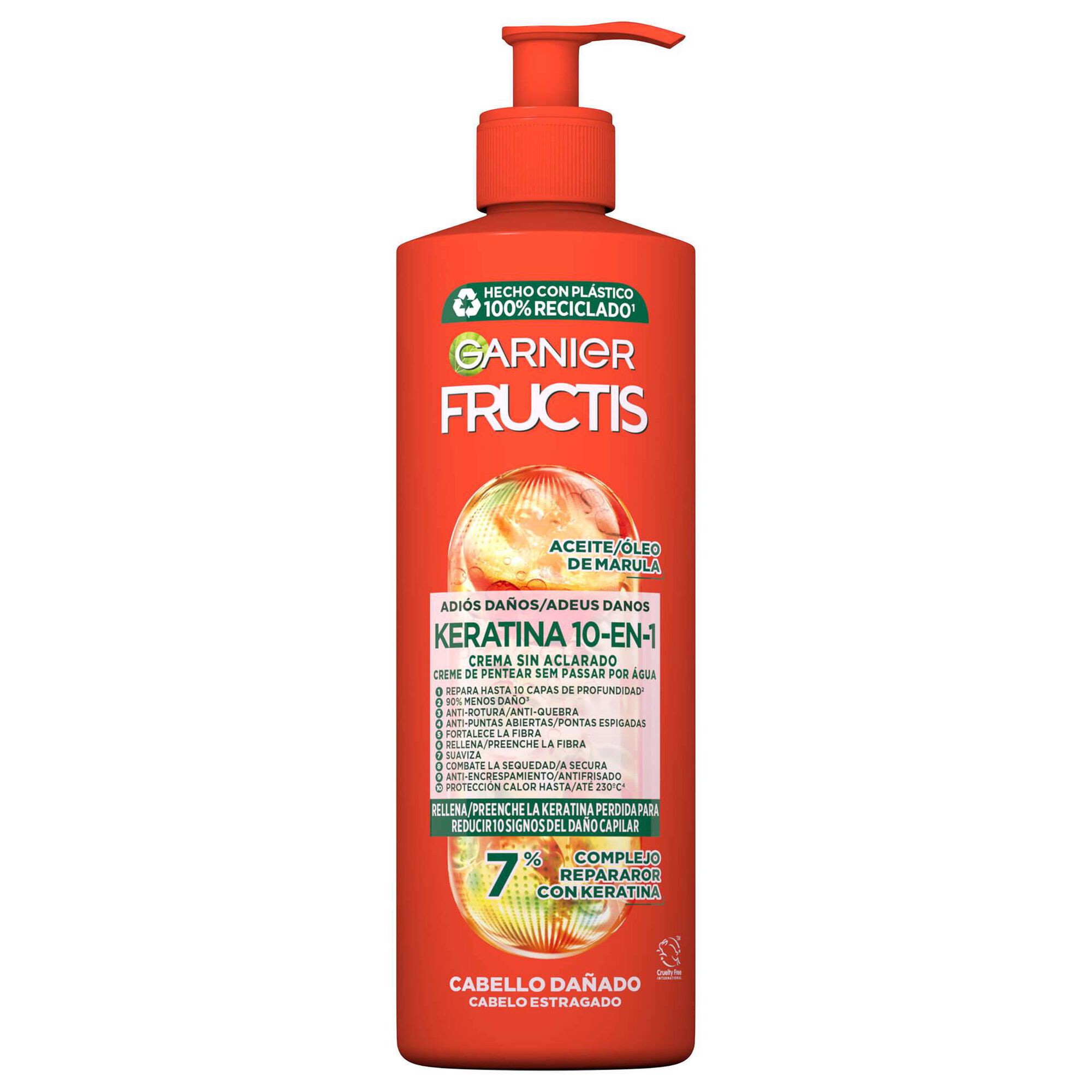 Creme de Pentear Fructis Adeus Danos Creme de Pentear Fructis Adeus Danos