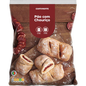 Mini Pães com Chouriço Continente