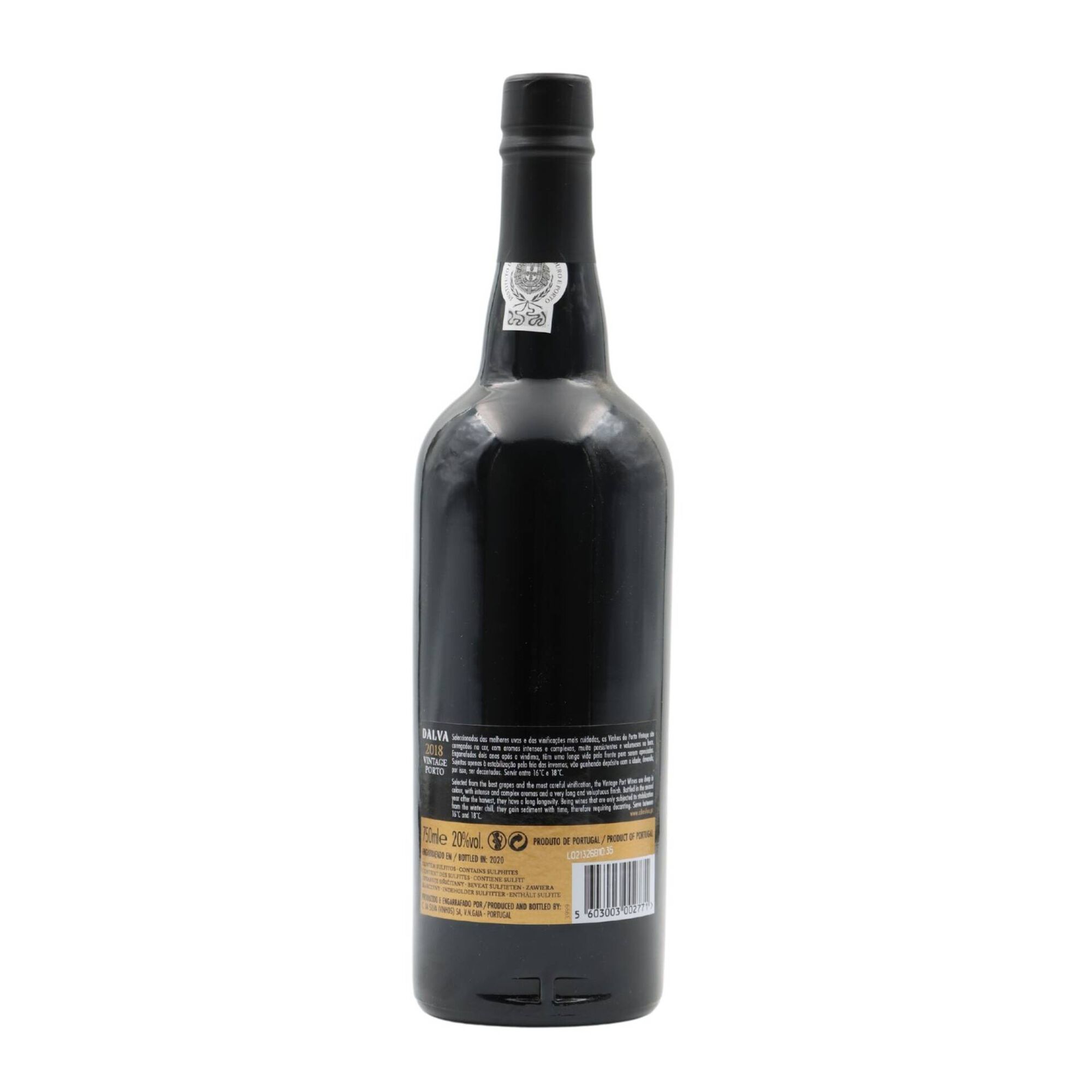 Dalva Vinho Do Porto Vintage 2018