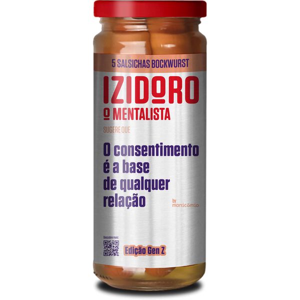 Salsichas Bockwurst Frasco 5 un Izidoro
