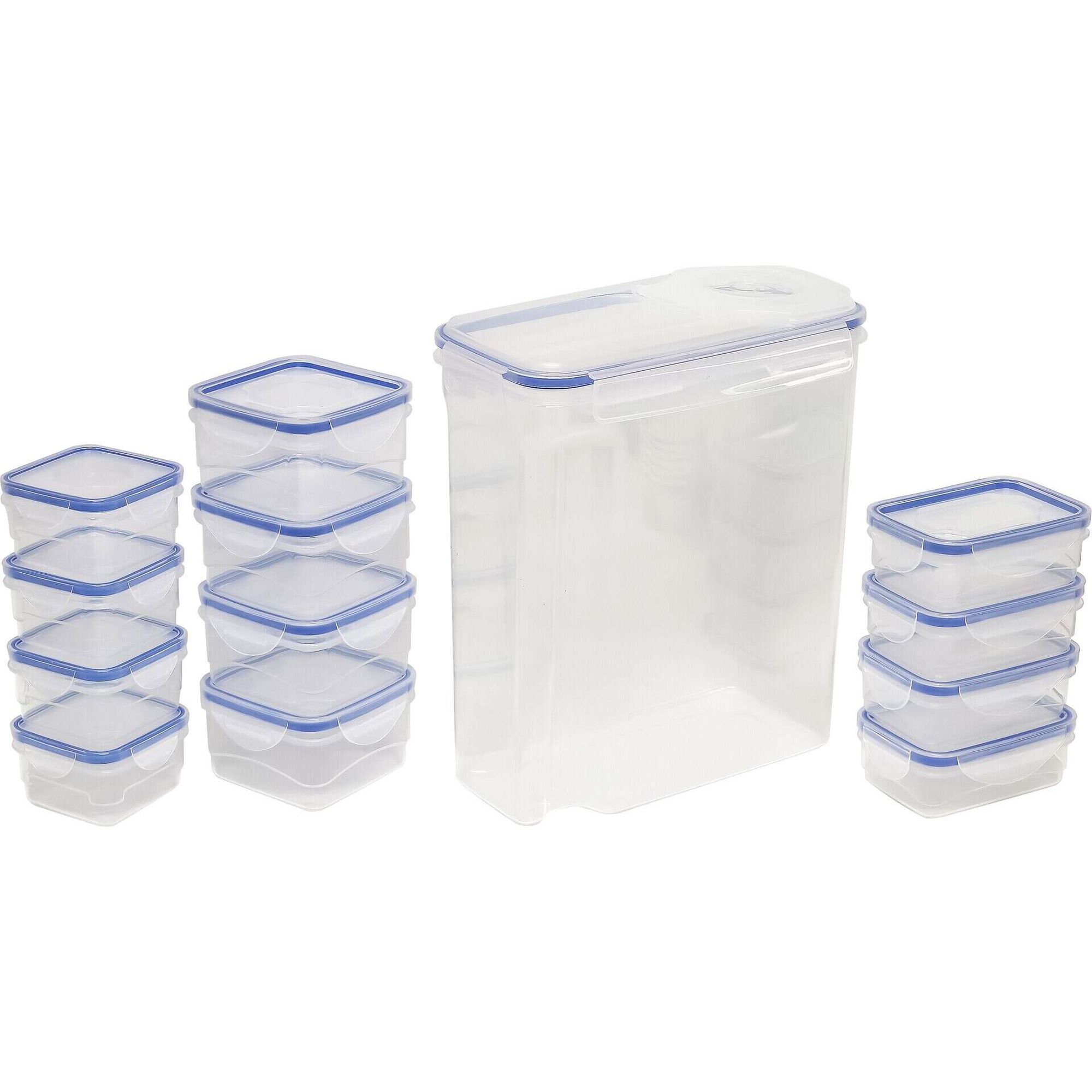 Conjunto 13 Caixas Herm&eacute;ticas com Fecho Kasa