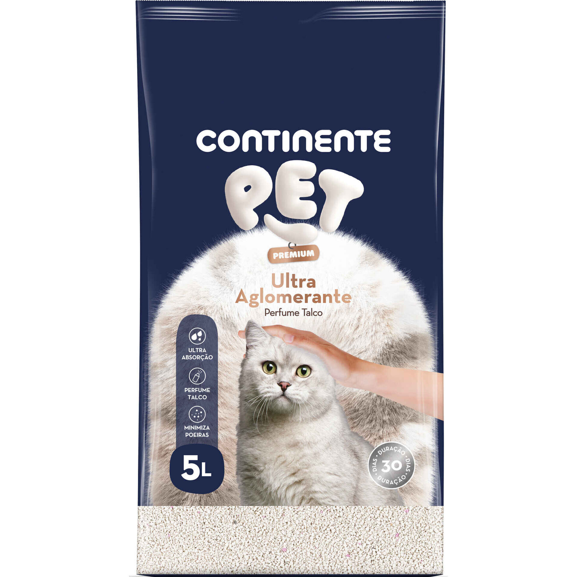 Areia Ultra Aglomerante Perfumado Talco