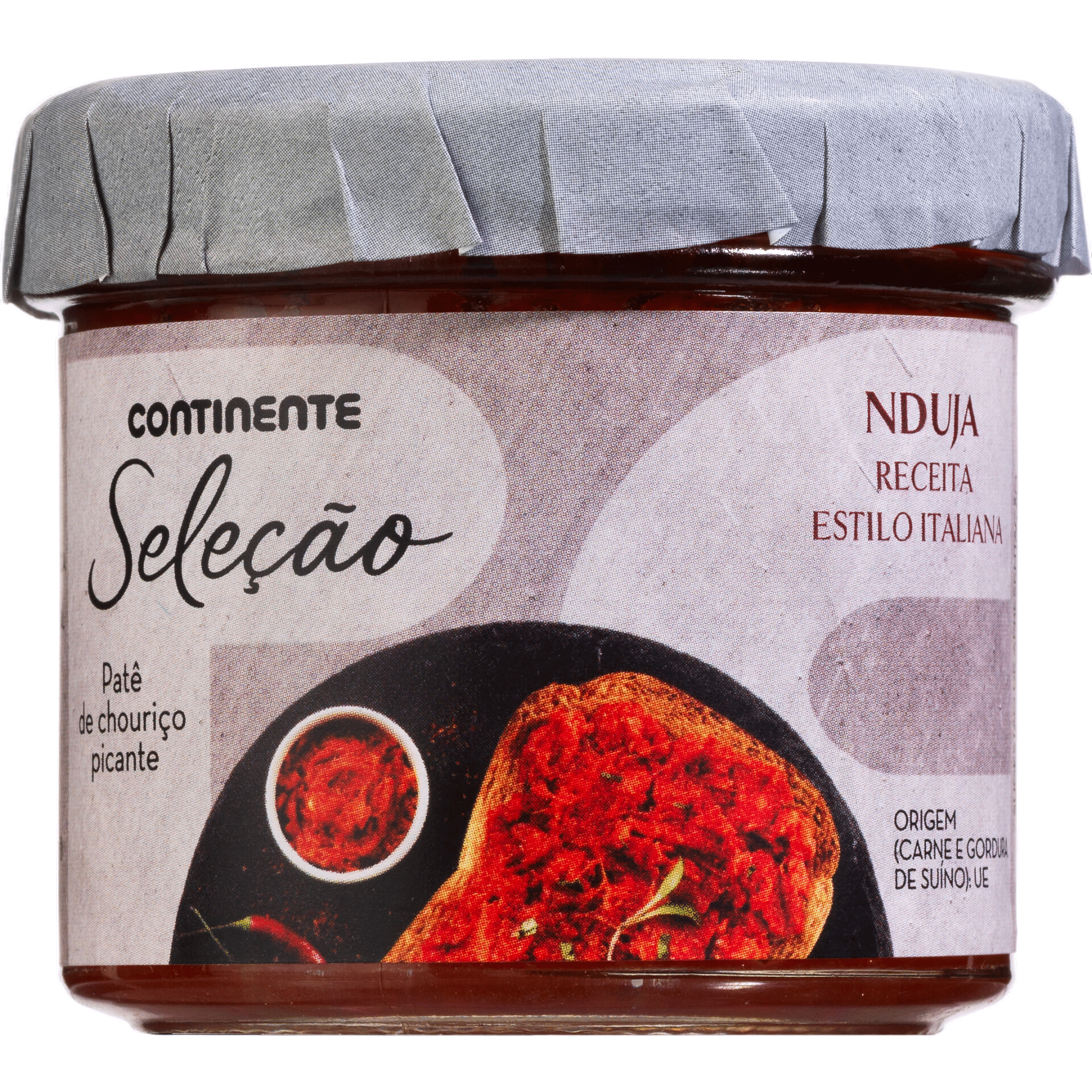 Pat&ecirc; de Chouri&ccedil;o Picante Nduja Continente