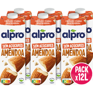 Bebida Vegetal de Amêndoa sem Açúcar Alpro