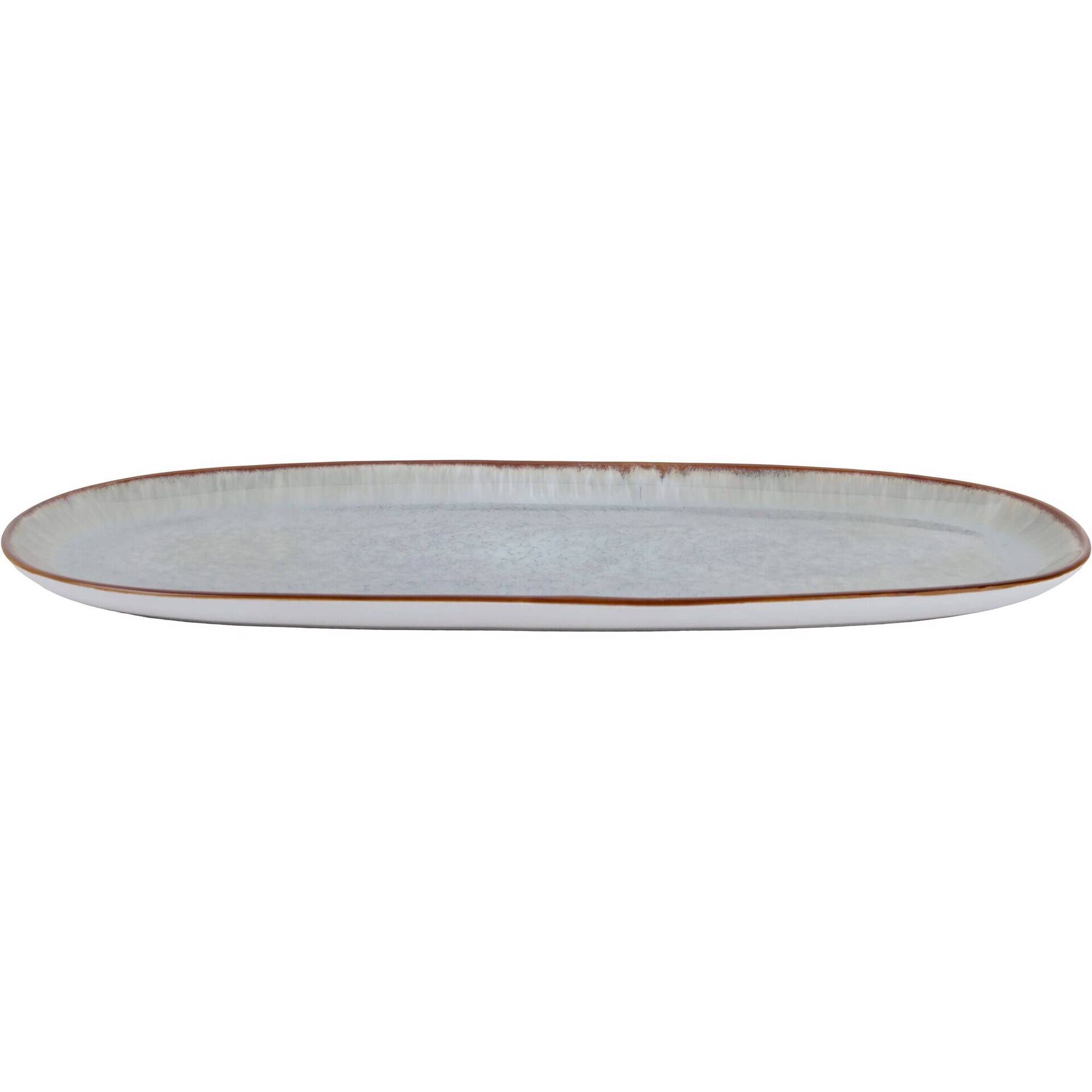 Travessa Reativa 34x13cm Verde Kasa