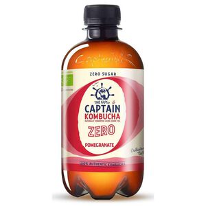 Bebida Kombucha Chá Romã Zero The Gutsy Captain