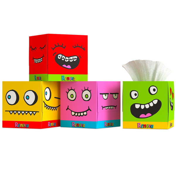 Lenços Faciais Kids Renova