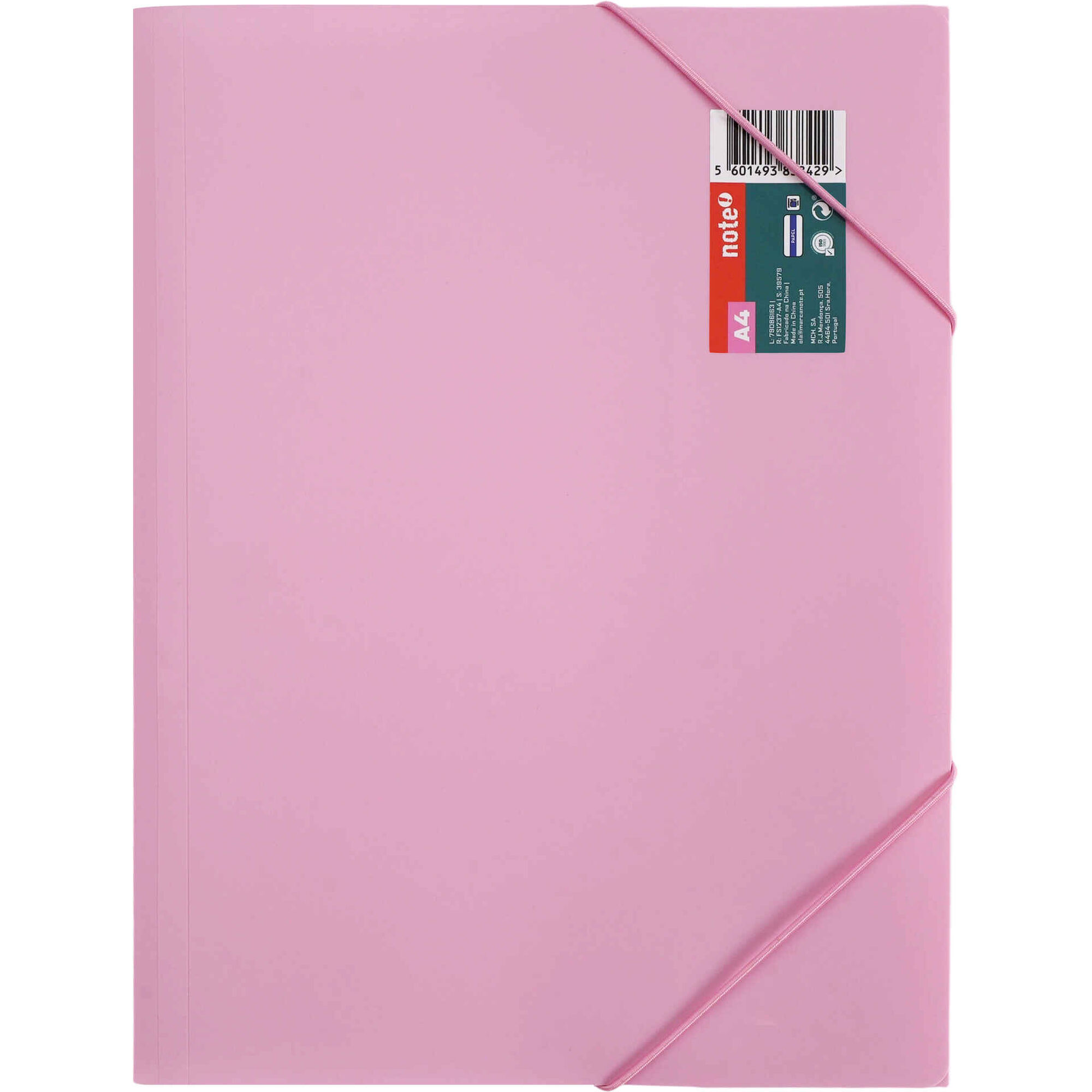 Capa com El&aacute;sticos A4 (v&aacute;rias cores) Note!