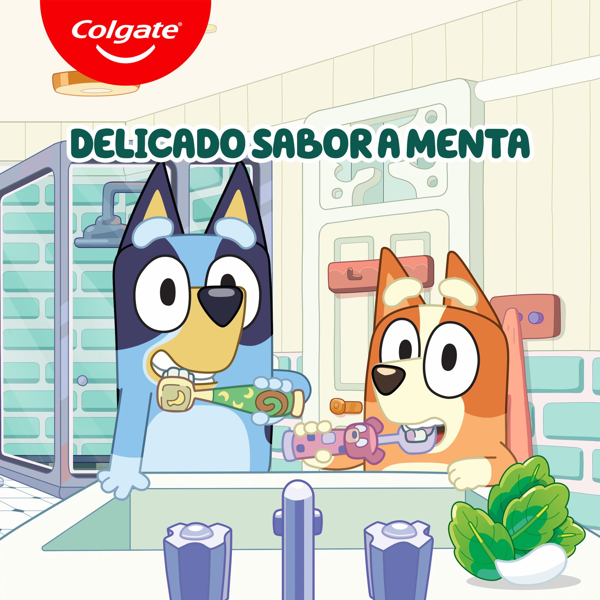 Pasta de Dentes Criança Bluey 6 a 9 Anos