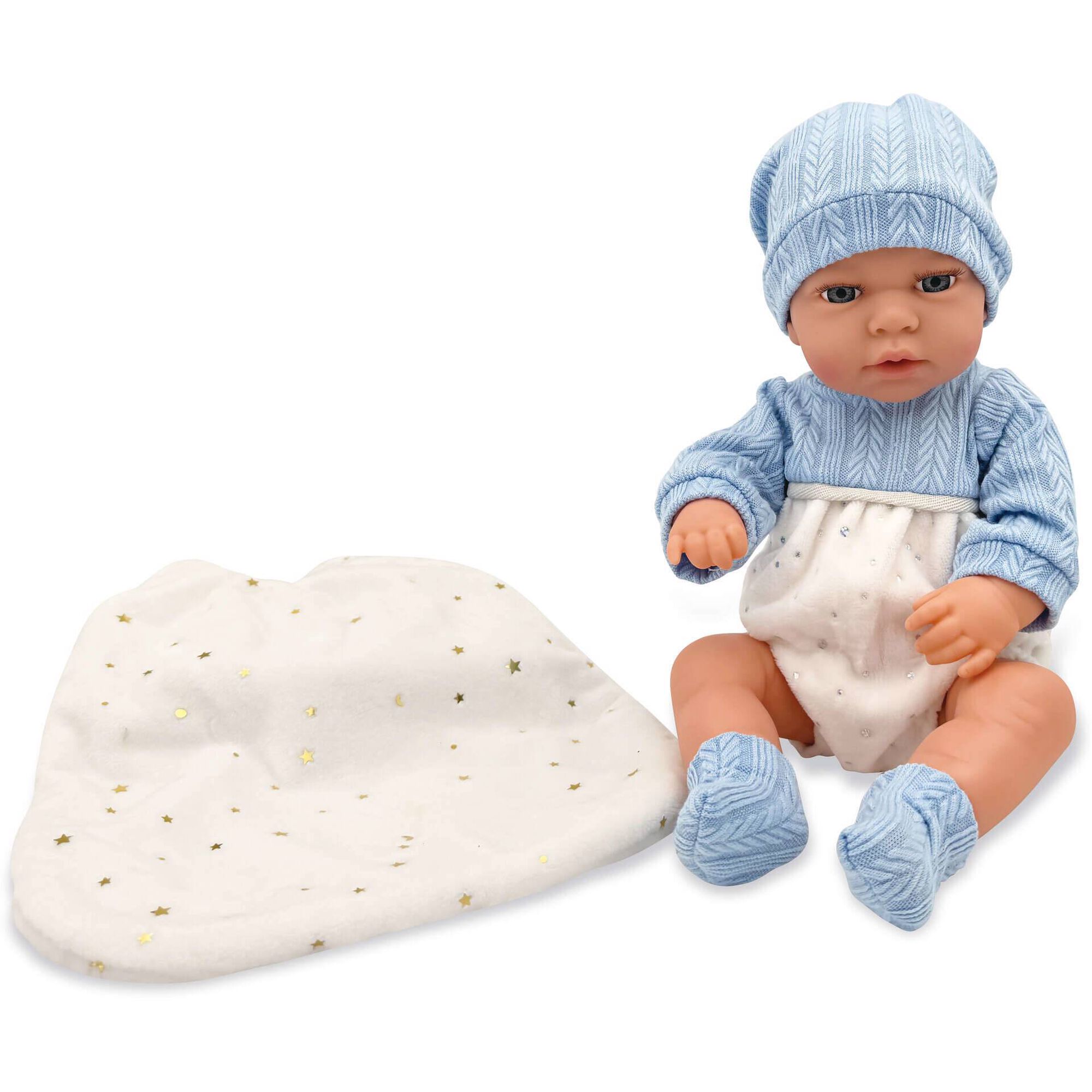 Bebé Titucho Reborn 40cm com Acessórios (várias cores)