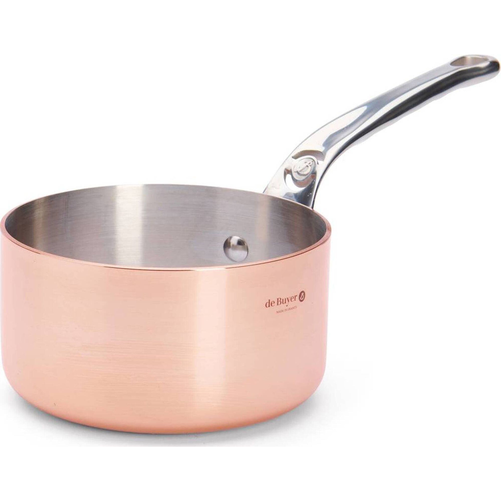 Ca&ccedil;arola Cobre e Inox 14 cm Inocuivre deBuyer