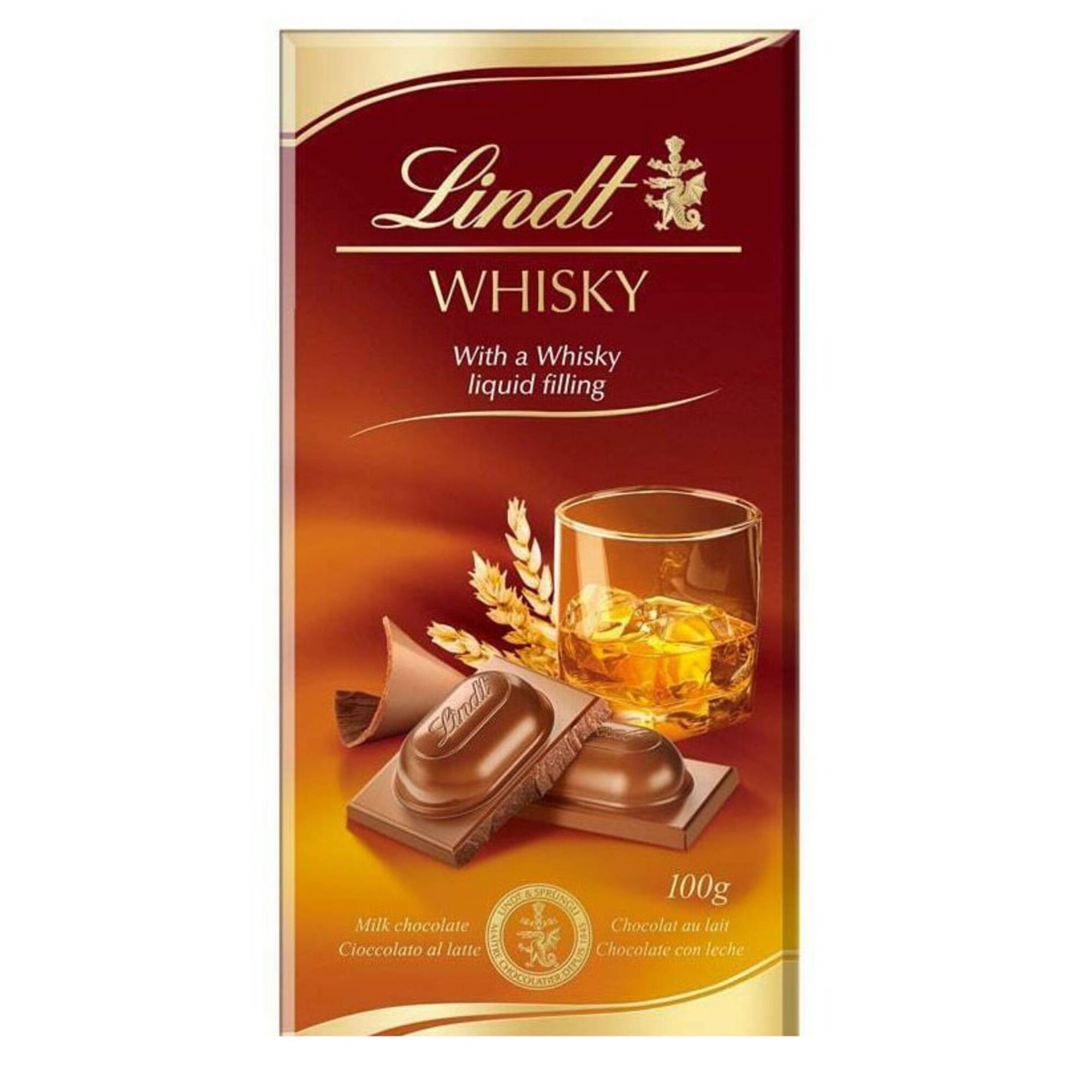 Tablete de Chocolate com Whisky