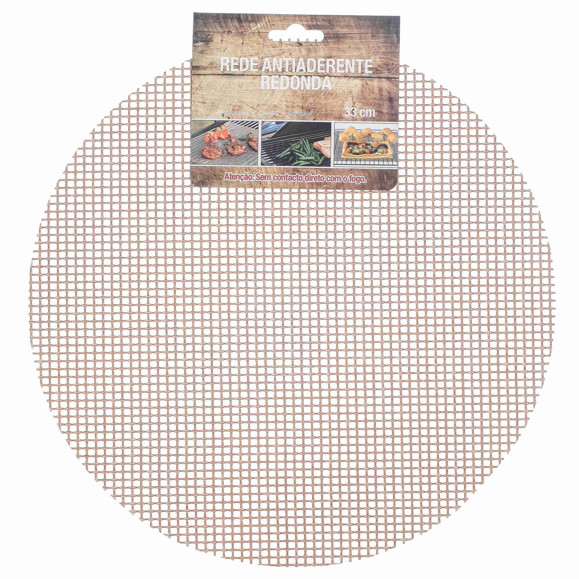 Rede Antiaderente Redonda 33cm