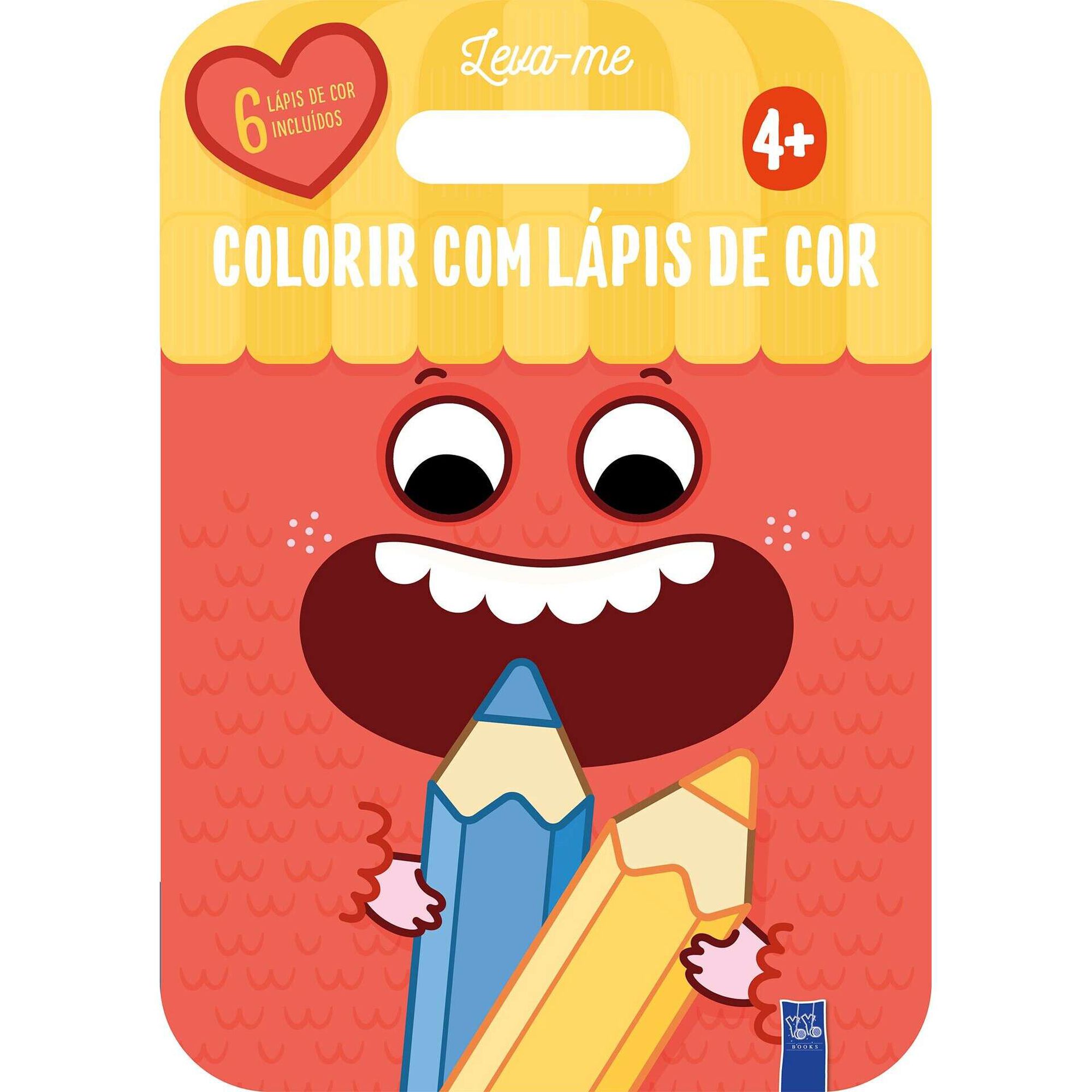 Leva-me - Colorir com Lápis de Cor 4+ Vermelho Leva-me - Colorir com Lápis de Cor 4+ Vermelho