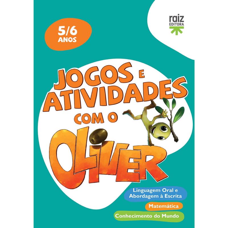Jogos e Atividades com o Oliver - 5-6 Anos de Vários Autores