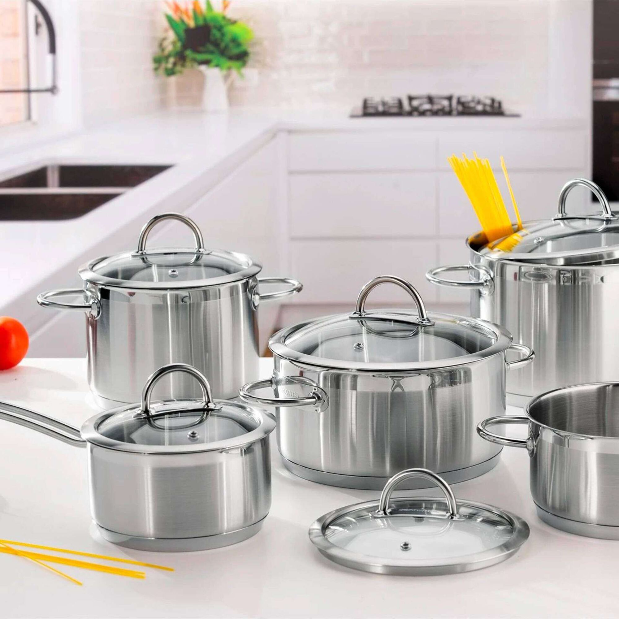 Trem Cozinha Vision 10 Pe&ccedil;as Tescoma