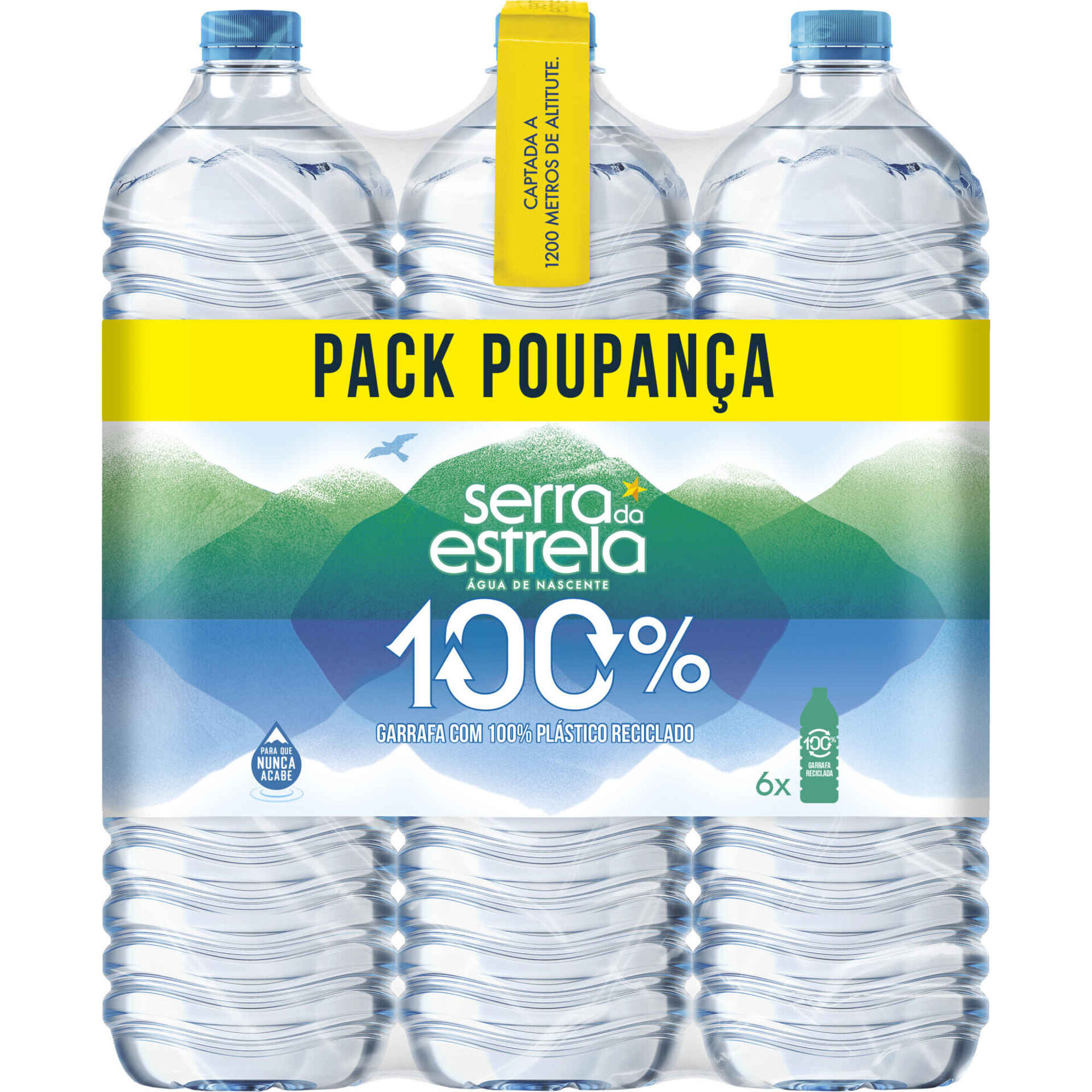 &Aacute;gua sem G&aacute;s Pack Poupan&ccedil;a Serra da Estrela