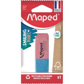 Borracha Dupla Face Maped