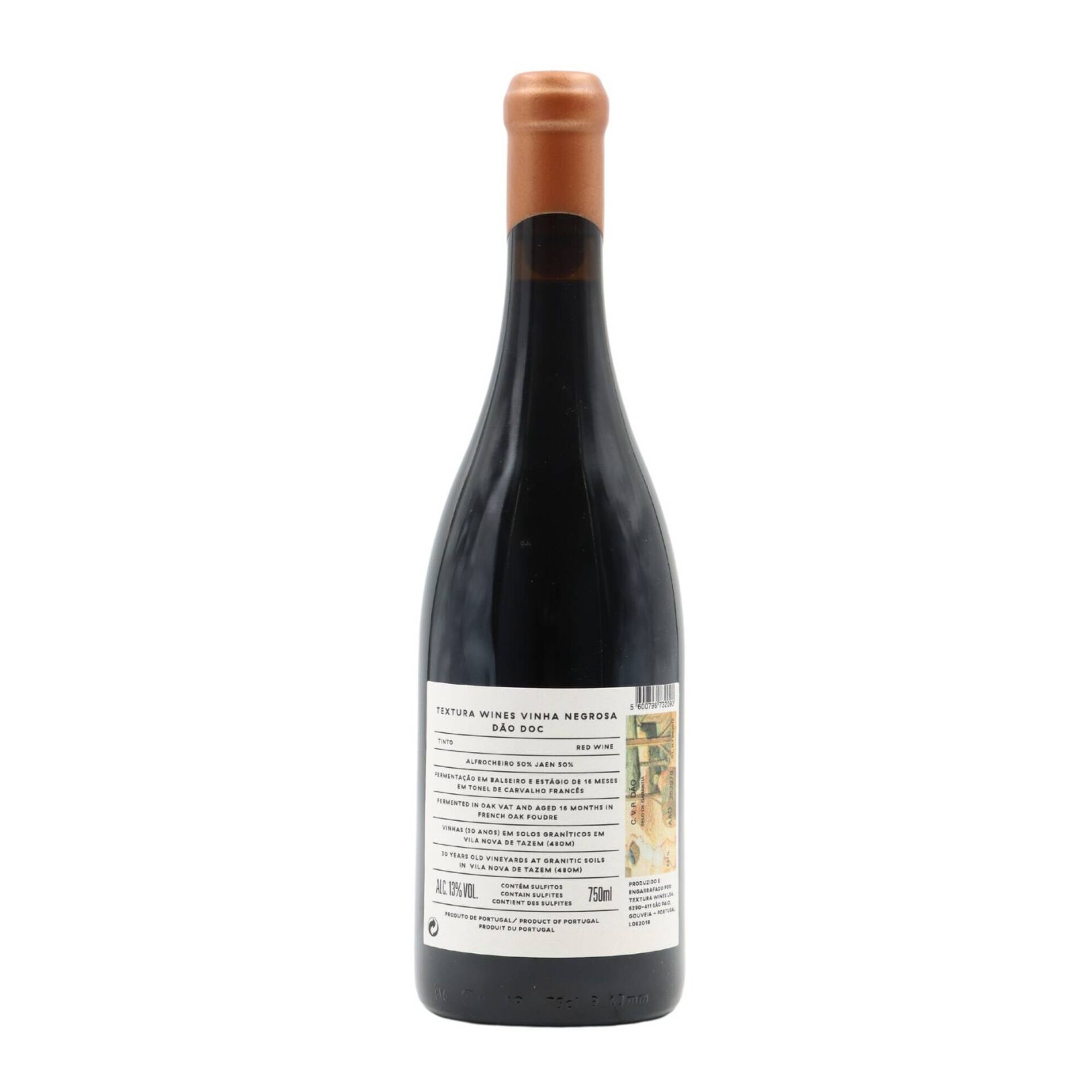 Textura da Estrela Vinha Negrosa D&atilde;o Vinho Tinto
