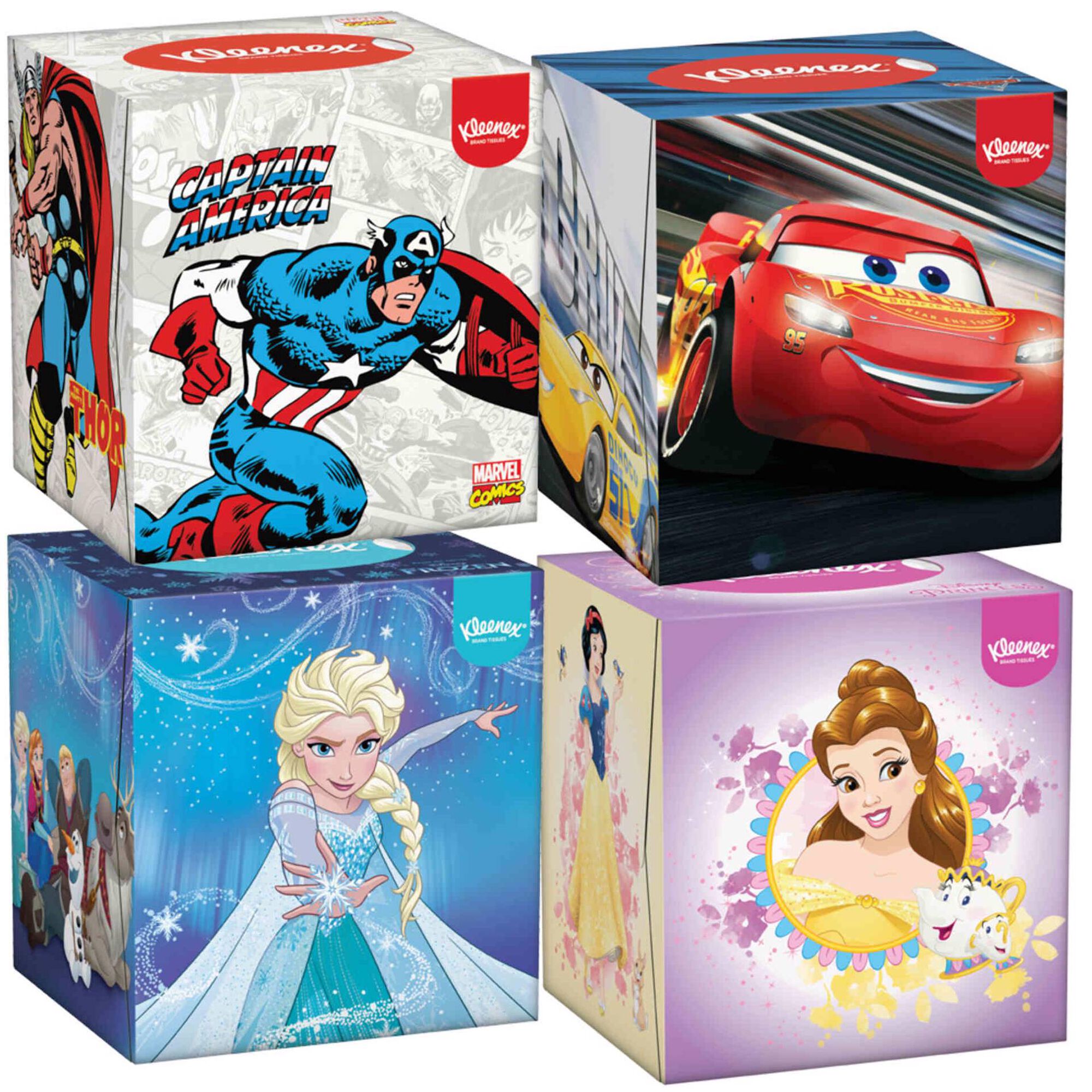 Lenços Faciais Disney Cubo Lenços Faciais Disney Cubo