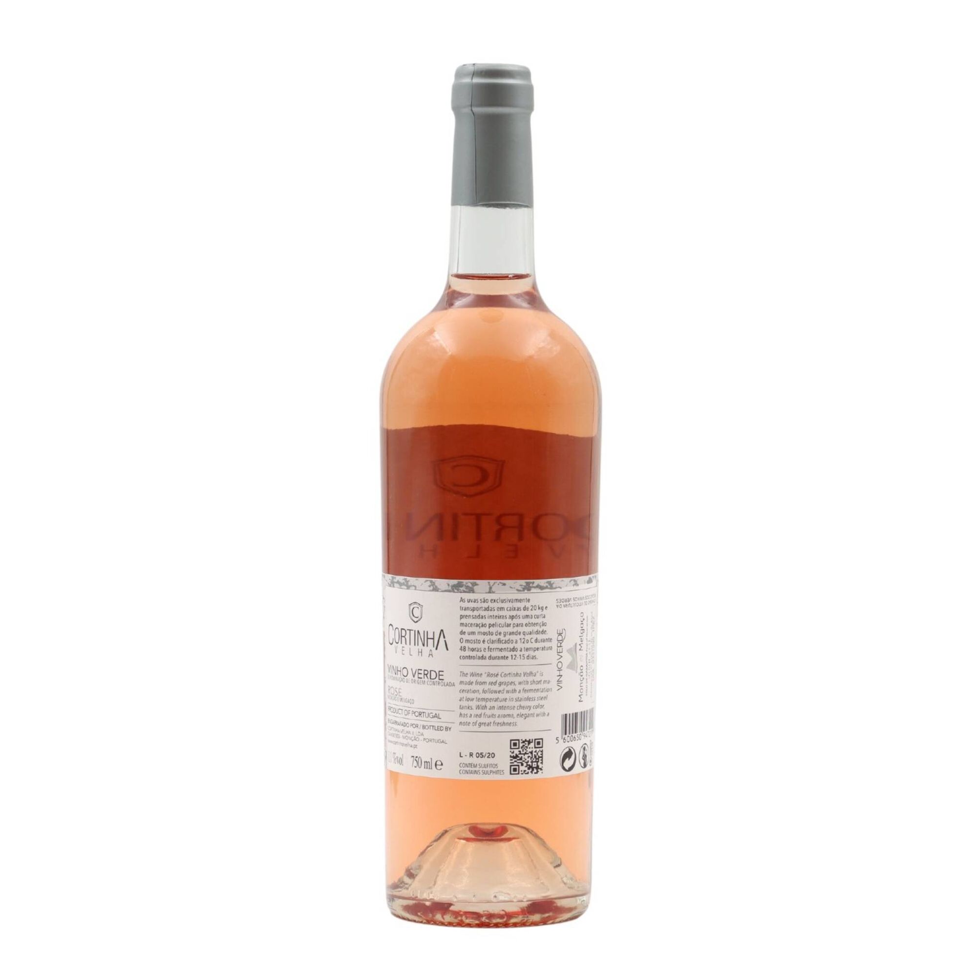 Cortinha Velha Vinho Verde Ros&eacute;