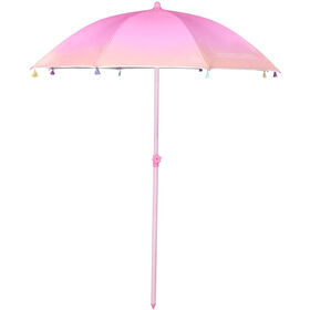 Guarda-Sol Praia 180cm Rosa Marshmallow