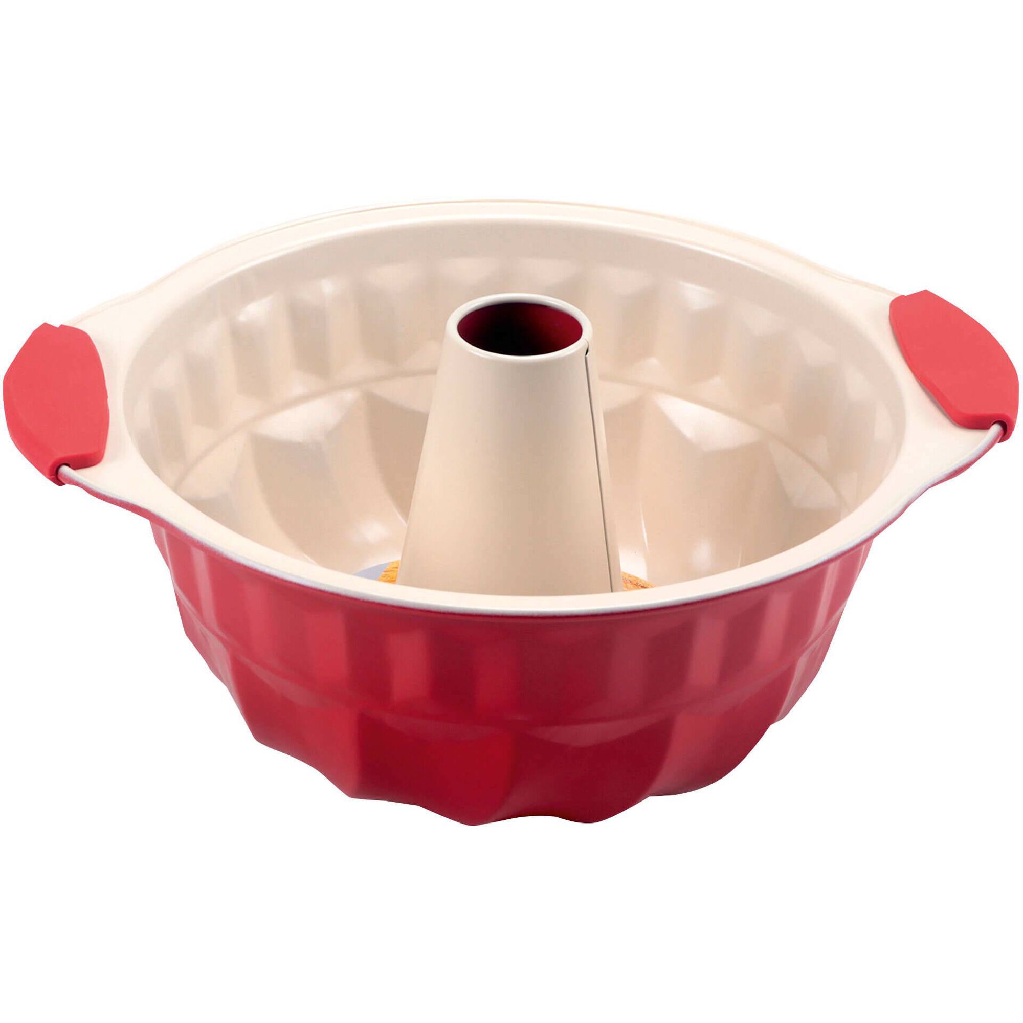 Forma Redonda com Furo 23cm Revestimento Cer&acirc;mico Kasa