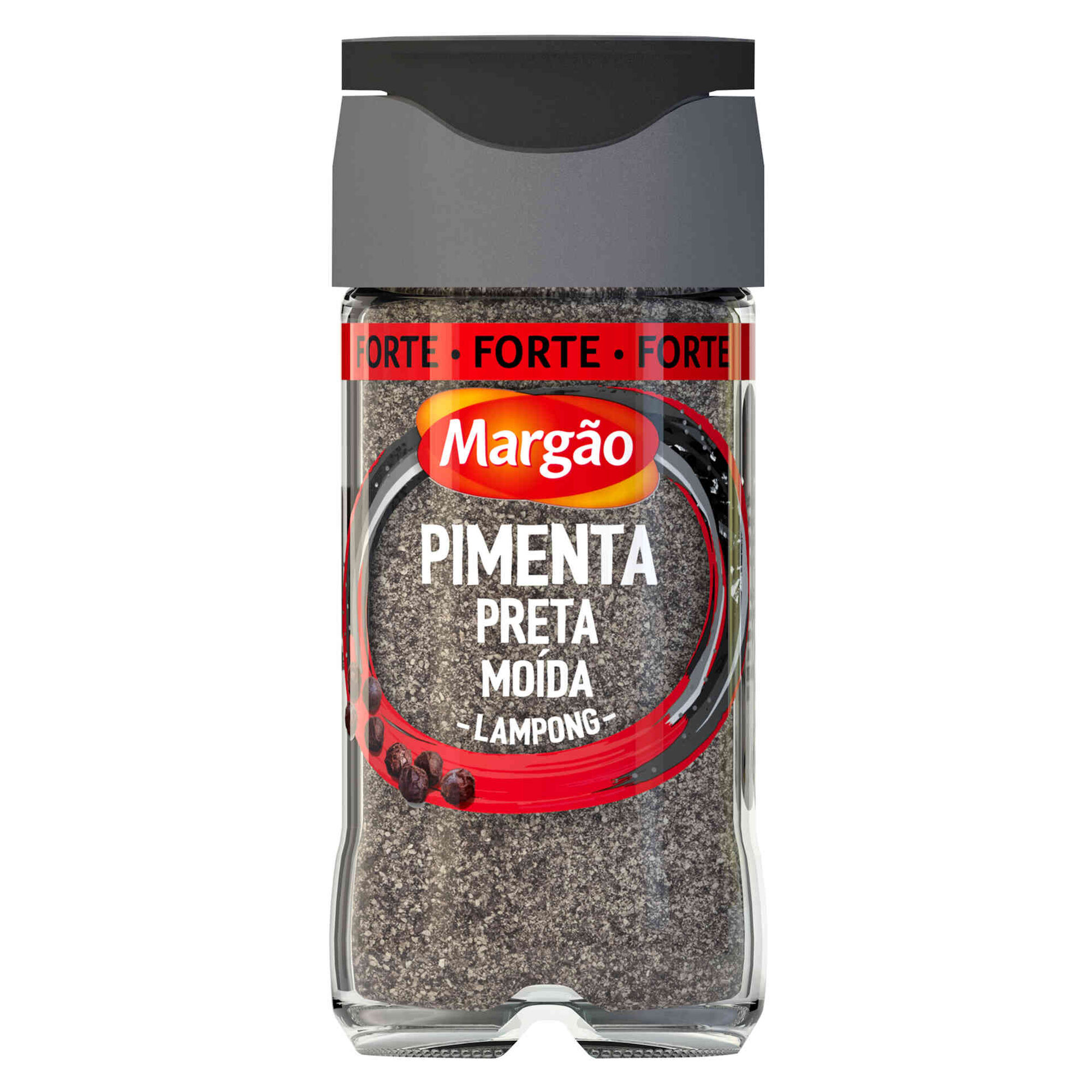 Pimenta Preta Moída Lampong em Frasco