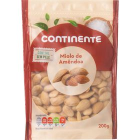 Miolo de Amêndoa sem Pele com Sal