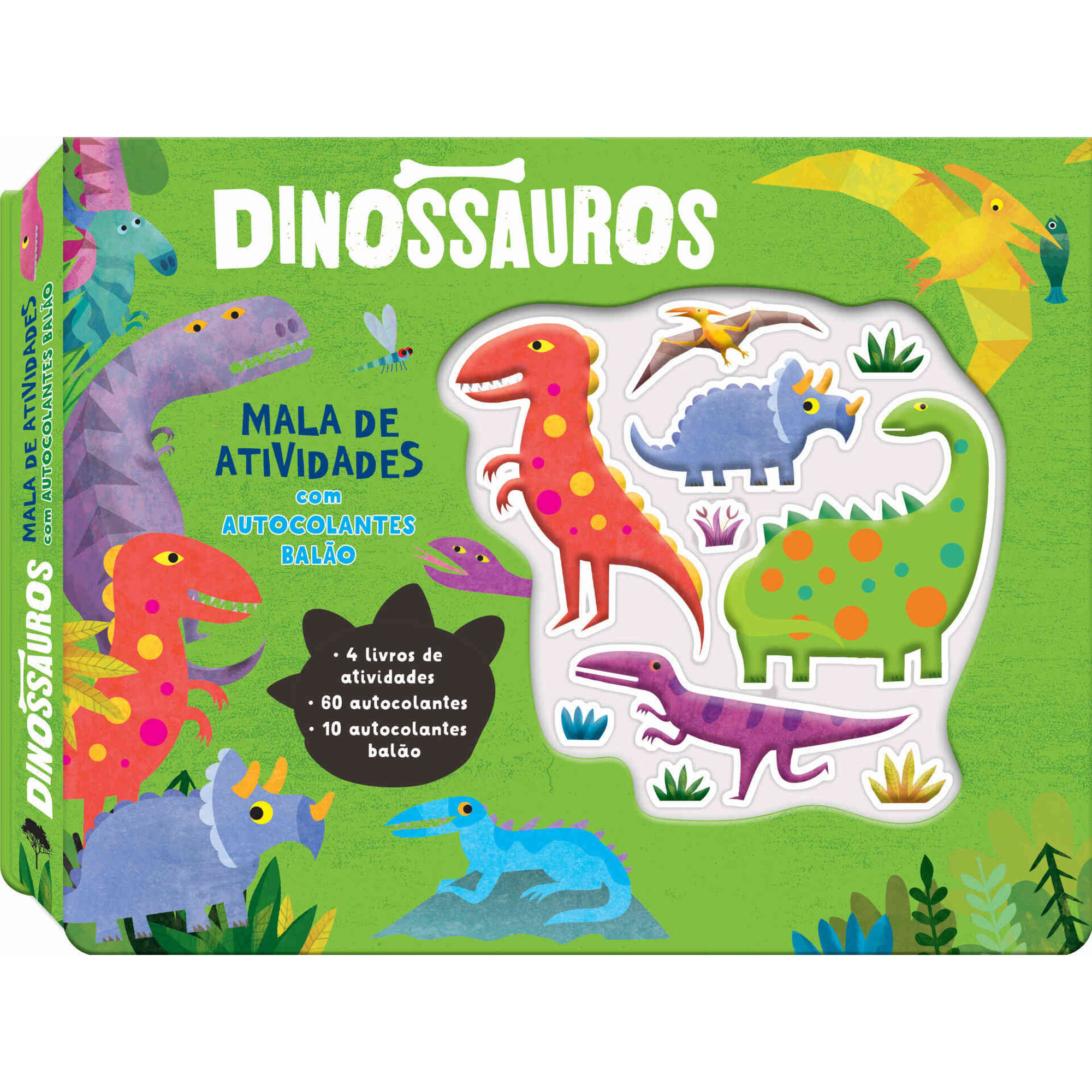 Dinossauros - Mala de Atividades com Autocolantes Balão