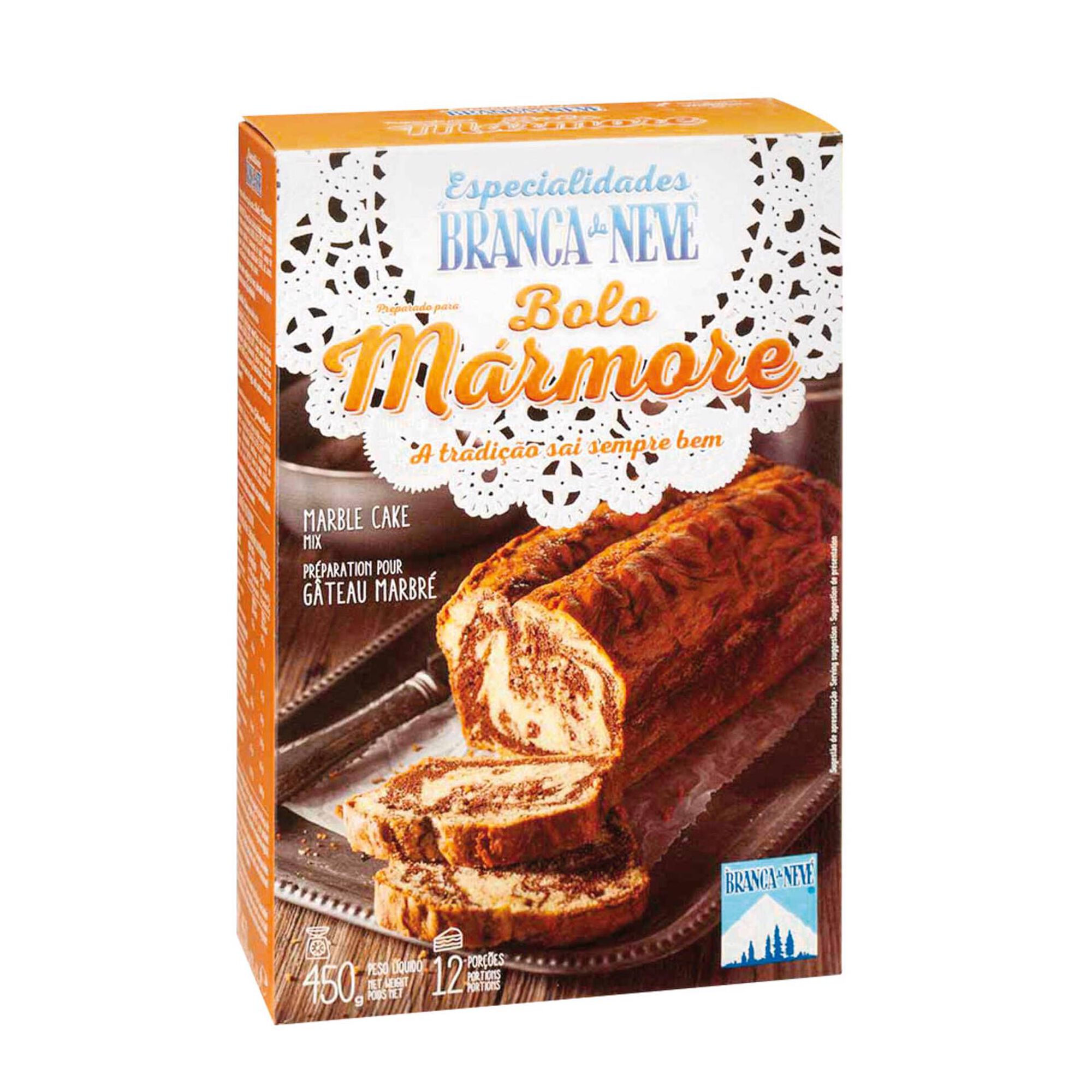 Preparado para Bolo Mármore